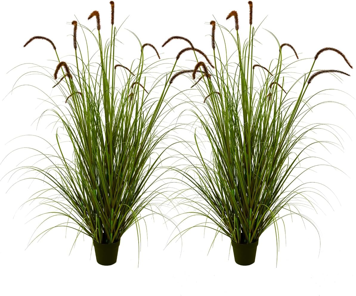 Artificial Plant 35in(1pack) Tall Artificial Lavender Plant,Faux Plants Indoor Home Decorative Artificial Plants & Flowers in Pot Fake Plant, House Plant Indoor
