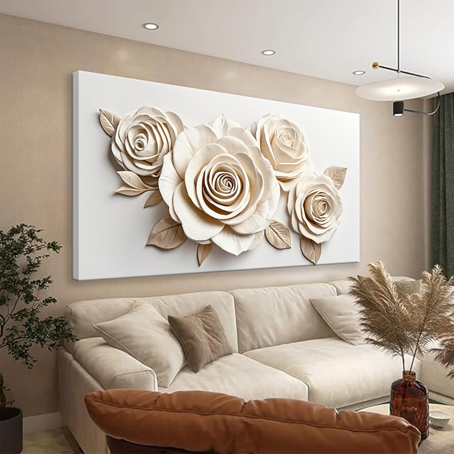 Canvas Art Wall Decor For Living Room Wall Art For Bedroom Modern Office Wall Decorations Forest River Landscape Paintings Pictures Artwork Aesthetic 20x40 In