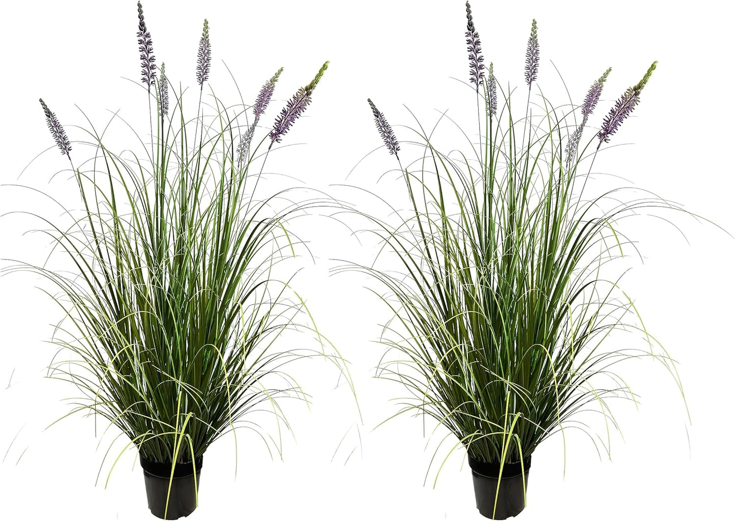 Artificial Plant 35in(1pack) Tall Artificial Lavender Plant,Faux Plants Indoor Home Decorative Artificial Plants & Flowers in Pot Fake Plant, House Plant Indoor